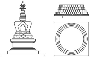 Lotos-stupa